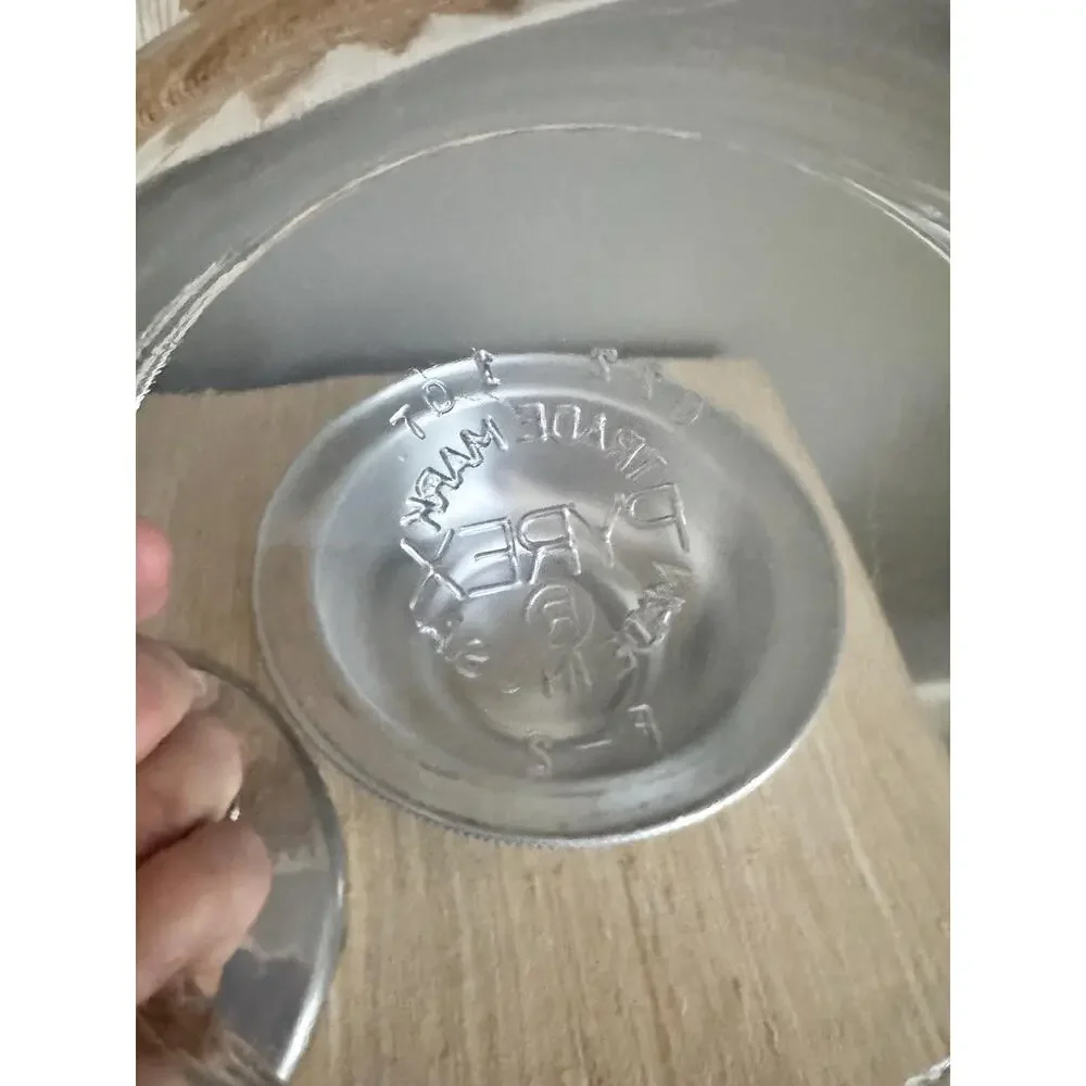 Vintage Aluminum Serving Dish with Pyrex, MCM Tureen Lid